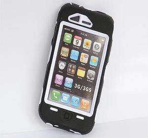   White Shock Proof Heavy Duty Tough Case For Apple iphone 3G 3GS  