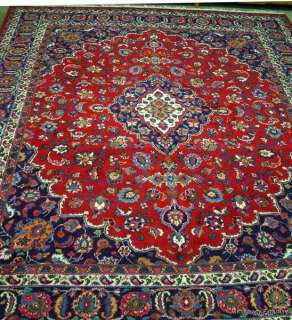 5587 KHORASAN Persian Semi Antique Room Size Rug 10 x 13 Beautiful 