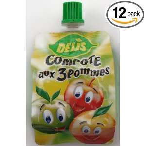 Snack Pac Original Apple Sauce Pouches Grocery & Gourmet Food