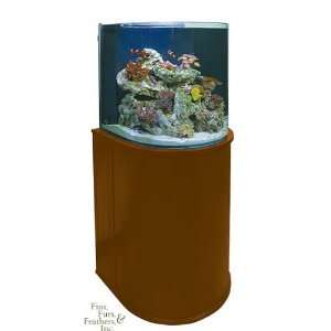   24gal Aquarium & Beach Blonde Stand (w/o light fix