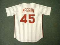 MLB Baseball Jerseys   TUG McGRAW Philadelphia Phillies 1980 Majestic 