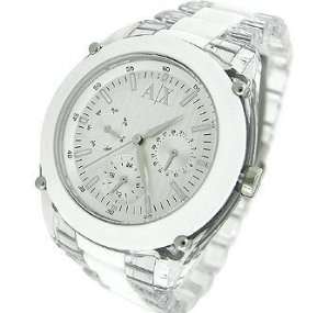    Armani Exchange Silver Tone Dial Womens Watch #AX5039 Watches
