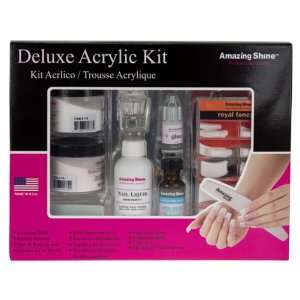   Amazing Shine Delux Acrylic Professional False Nail Kit (786) Beauty