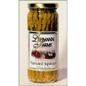 Marinated Asparagus / 16 oz Jar/ 6 Jars Grocery & Gourmet Food