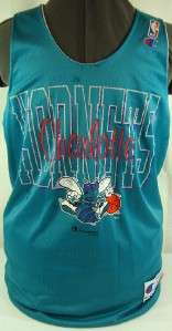 CHARLOTTE HORNETS Vintage Jersey *Champion* (L) STAINED  