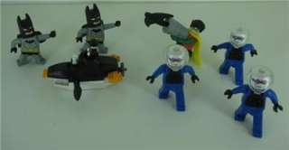 Lot Of 7 McDonalds Lego Batman Toys Robin Mr Freeze  
