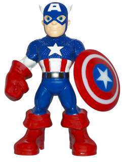 Marvel Super Shield Captain America Figure Glowing Shield With Hero 