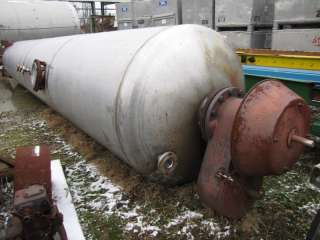 2250 GAL 304 STAINLESS STEEL LOW PRESSURE GAS RECEIVER TANK  