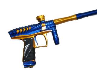 Bob Long RIPPER Victory Paintball Gun Marker Blue / Gold  