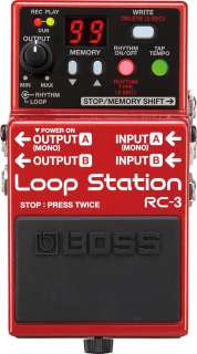 Boss RC 3 RC3 Loop Station Guitar Pedal  