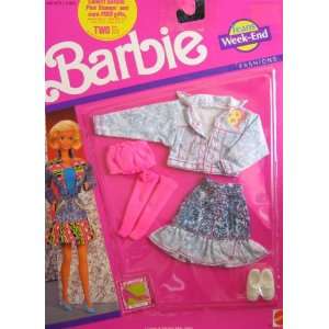   Barbie Jeans Week End Fashions (1990 Arco Toys, Mattel) Toys & Games