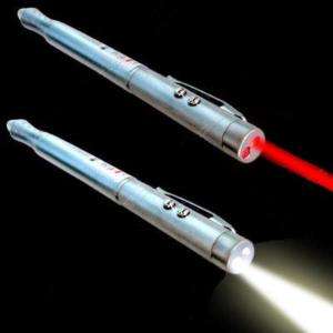   laser pointer pen pda stylus torch flashlight brand new metal  