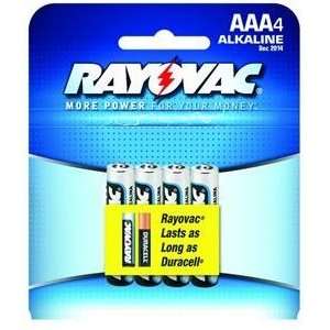 Rayovac AAA Battery, Pack of 4 