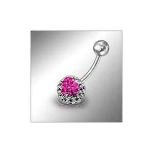  Crystal stone Belly Ring Piercing Jewelry: Jewelry