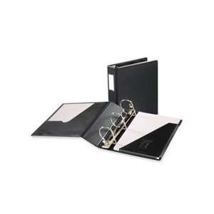  Binder with label holders holds 25 percent to 50 percent more paper 