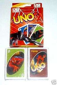 UNO Playing Cards Game SPIDERMAN 3 The Movie Sealed NEW  