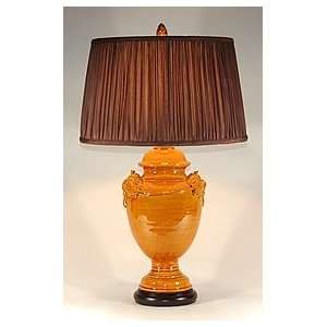 Bradburn Gallery Summerfare Golden Pottery Table Lamp