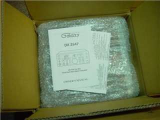 GALAXY DX 2547,40 CH CB RADIO BASE STATION,NEW IN BOX  