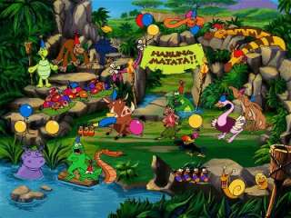   Timon & Pumbaas Jungle Games PC CD kids The Lion King play  