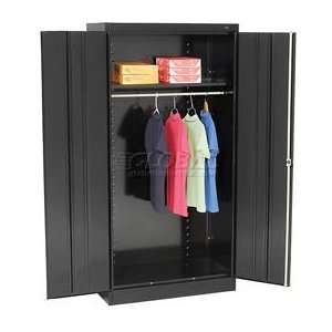  Wardrobe Storage Cabinet 36x18x72 Black