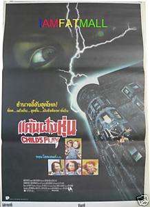 CHILDS PLAY Thai orig POSTER horror movie CHUCKY Doll  
