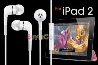In Ear Headphone w/ Mic 4 iPhone iPod iPad 2 2nd 2G   