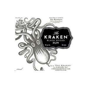  Kraken Black Spiced Caribbean Rum 1 Liter Grocery 