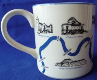 London Coffee Cup Mug London Scenes Midwinter England  