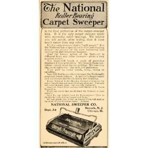   Bearing Carpet Sweeper Vacuum   Original Print Ad