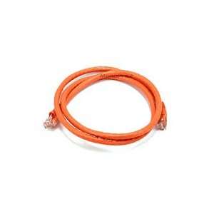  3FT Cat6 500MHz Crossover Ethernet Network Cable   Orange 