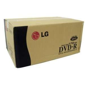  600pcs LG Brand DVD R 16x 120min 4.7GB Disc for Copy Electronics
