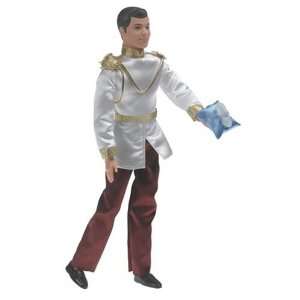    Cinderellas Prince Charming Doll with Glass Slipper Toys & Games