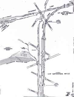 Detroit area   track maps   yard maps