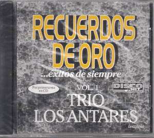 Trio Los Antares Recuerdos de Oro Puerto Rico CD  