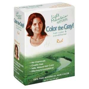 Light Mountain Natural Color The Gray Hair Color and Conditioner Kit 