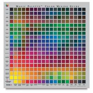  Magic Palette Artists Color Selector and Mixing Guide 