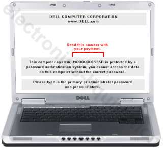 BIOS Password Removal Service for any DELL Laptop