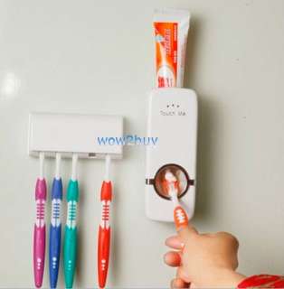 Hands Free One Touch Automatic Toothpaste Dispenser  