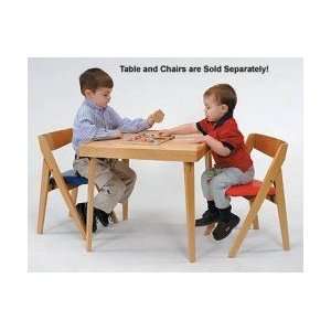  Natural Finish Kids Folding Table: Toys & Games