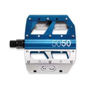  Crank Brothers 5050 X Downhill Freeride Bike Pedals   Blue 