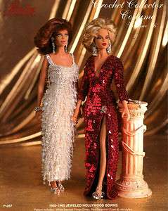   PATTERN PARADISE COLLECTOR 86 11 1/2 BARBIE DOLL HOLLYWOOD GOWNS DRESS