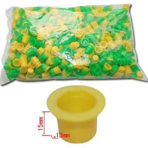   Tattoo Ink Cup Large Size Yellow & Green