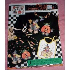  No sew Fabric Applique By Daisy Kingdom Pumpkin Pull Toy 
