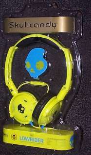 Skullcandy Lowrider Micd Headphones Shoe Yellow Micd New  