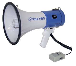 NEW Pyle  PMP50  50 Watt Powerfull Megaphone Bullhorn W/ Siren 