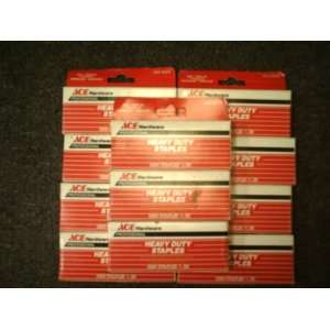  ACE 22276 Heavy Duty Staples 1/4 Qty 1000 in Box: Home 