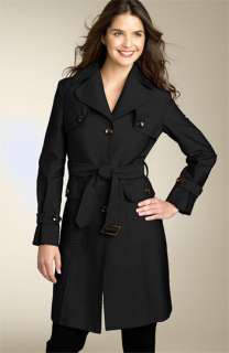 Kenneth Cole Reaction Pleated Trench Coat  