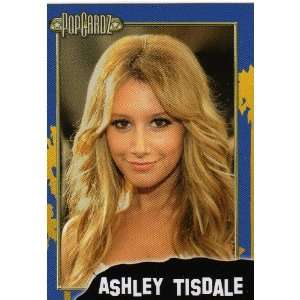 Ashley Tisdale PopCardz Star Collector Card. Series One, No. 21. 2008.