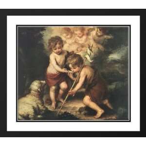  Murillo, Bartolome Esteban 22x20 Framed and Double Matted 