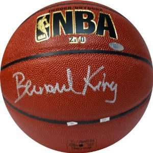  Bernard King Autographed Indoor/Outdoor Basketaball 